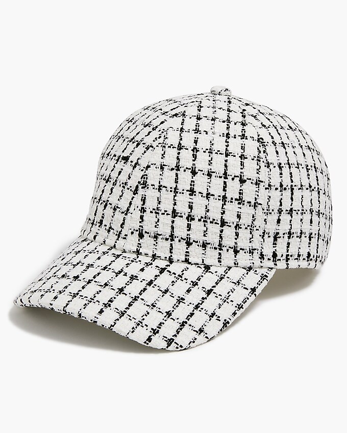 Tweed baseball hat | J.Crew Factory