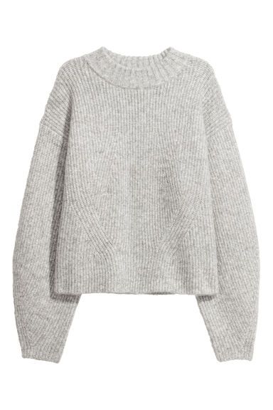 H & M - Knit Sweater - Gray | H&M (US + CA)
