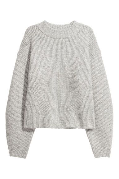 H & M - Knit Sweater - Gray | H&M (US)