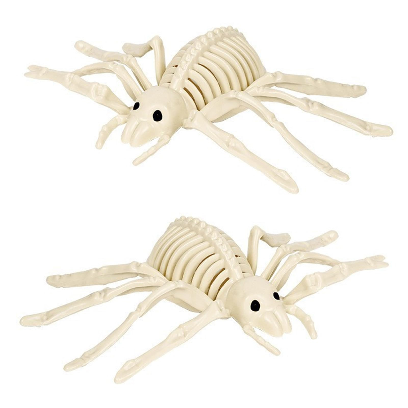 2 Pack Spider Skeleton Halloween Decor Sculpture Scary Centrepiece Animal Skeleton Spider Bone fo... | Amazon (US)