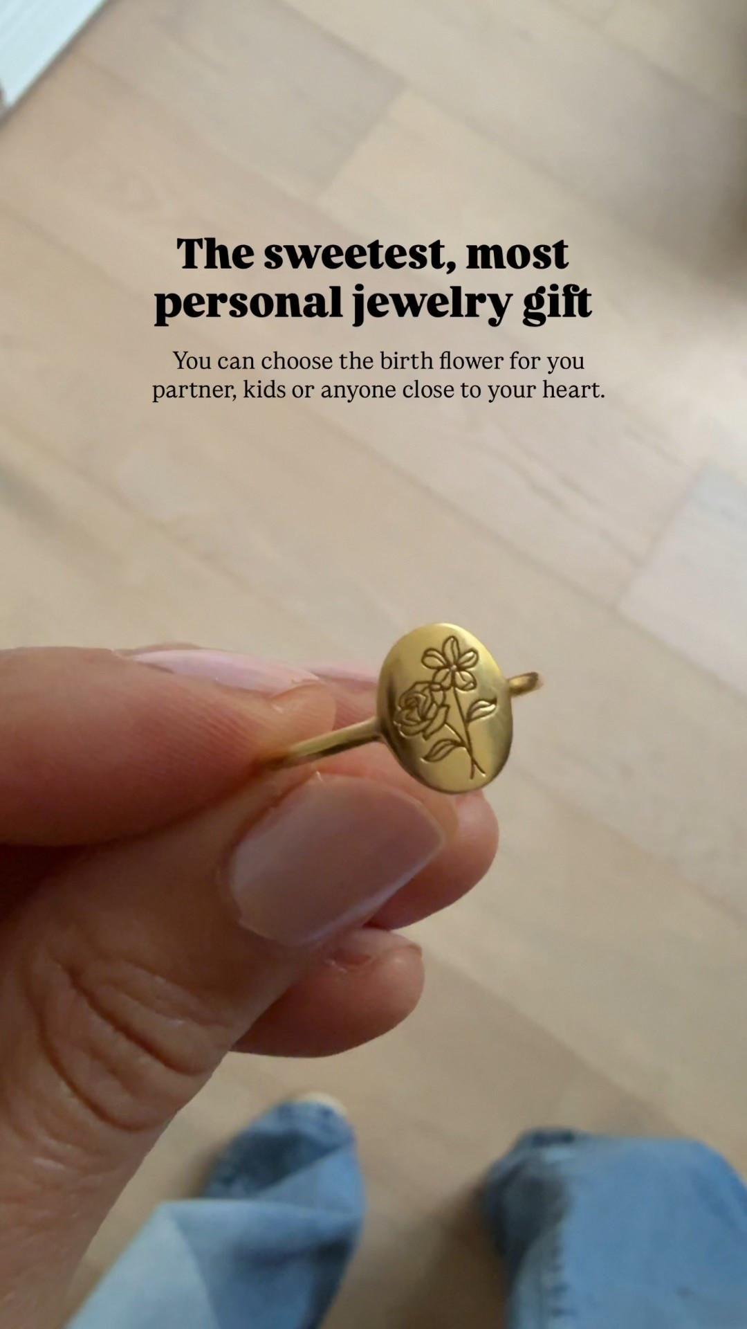 Love this for a sweet gift idea for a sister, mom, or friend. You can select a flower - or 2 or 3! - to represent someone they love. My ring has my two daughters and I love it!! Such a sweet unique gift they will love. 

@etsy #etsy #etsypartner #etsycreatorco #ad

#LTKGiftGuide #LTKFindsUnder100