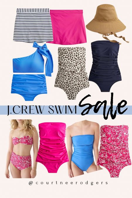 J.Crew Swim Sale 👏🏻 The strapless one piece runs TTS, if between sizes, size down, they stretch! I wear a size small in the ruched high waisted bottoms!

Swimsuits, j.crew, spring break, one piece swimsuits, mom swimsuits, vacation style 

#LTKtravel #LTKsalealert #LTKswim