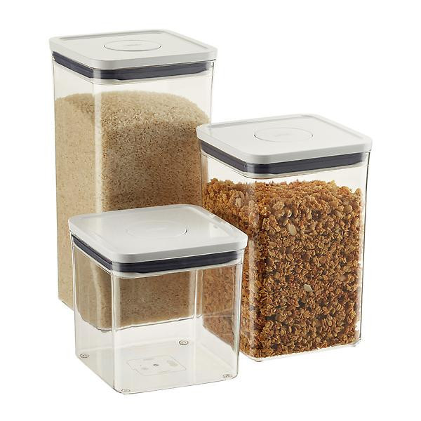 OXO Good Grips POP Square Canisters | The Container Store