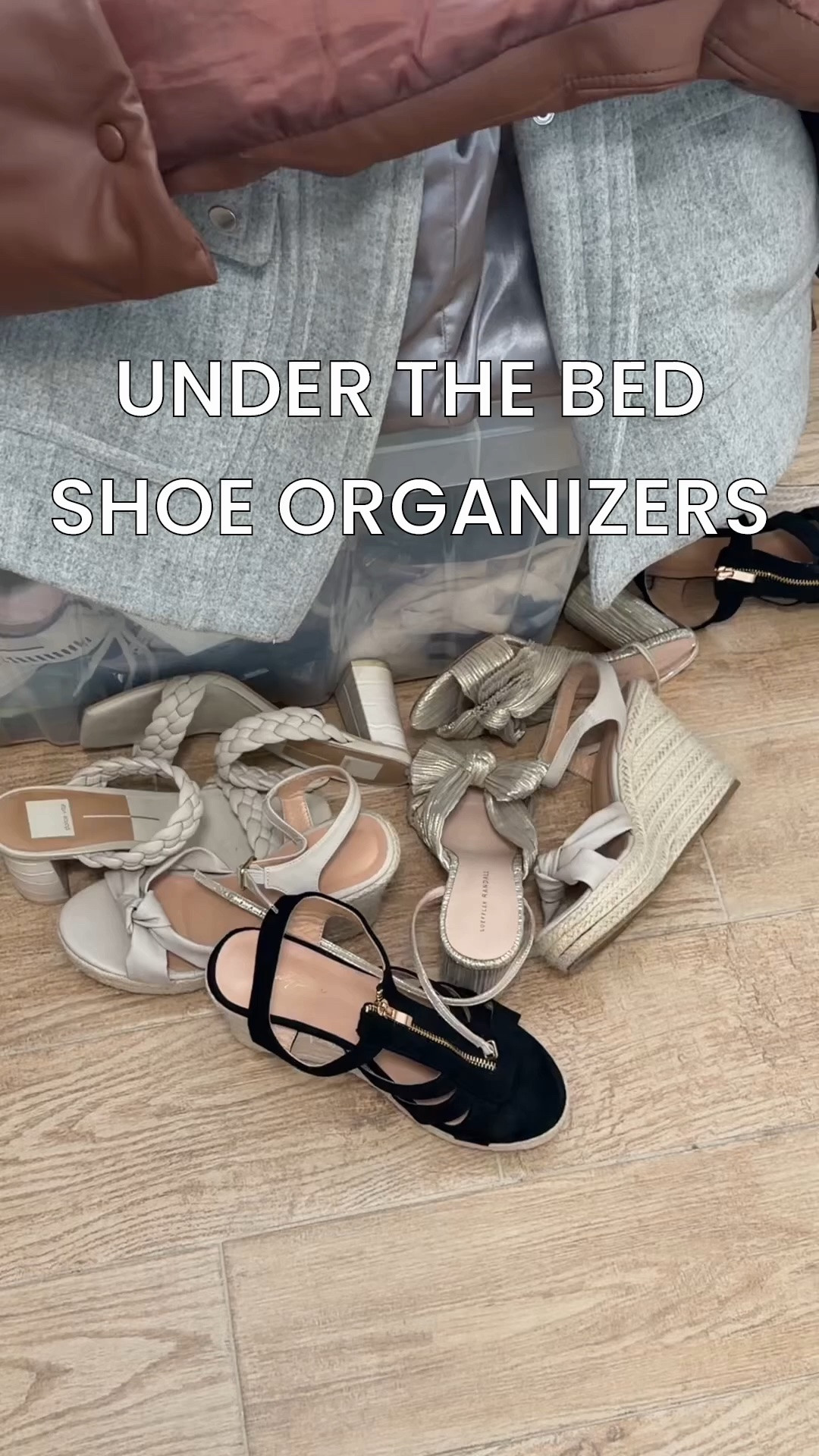 Under the bed shoe organizers

#LTKHome #LTKdayinmylife