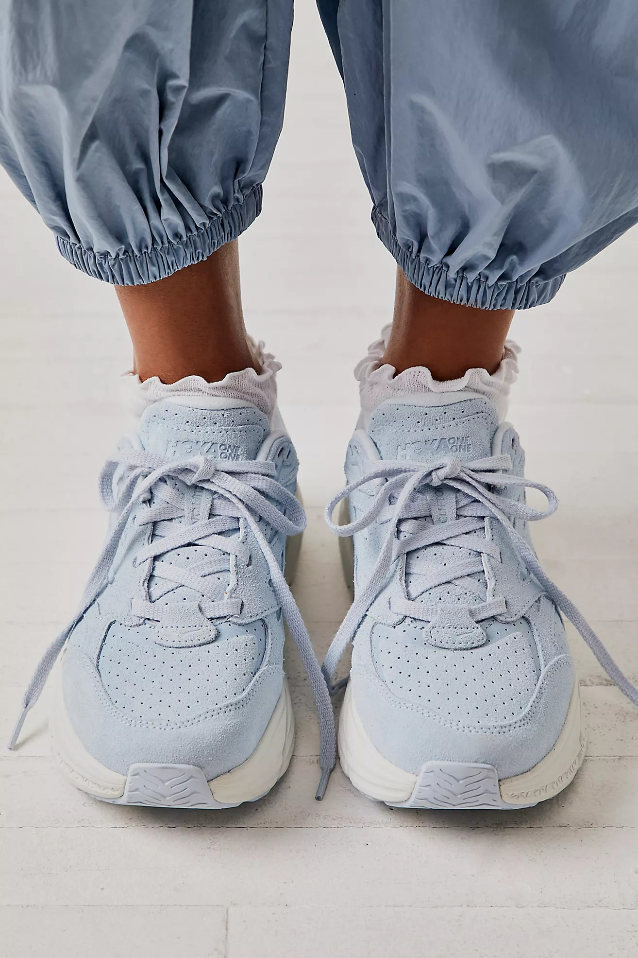 Hoka Clifton L Suede Sneakers | Free People (Global - UK&FR Excluded)