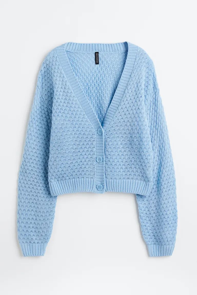 Pointelle-knit Cardigan | H&M (US + CA)