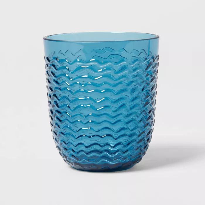 13oz Plastic Wave Texture Short Tumbler - Opalhouse™ | Target