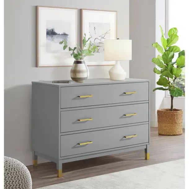 Guidry 3 - Drawer Accent Chest | Wayfair North America