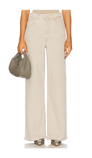 Prijanka Wide Leg in Sandstone | Revolve Clothing (Global)