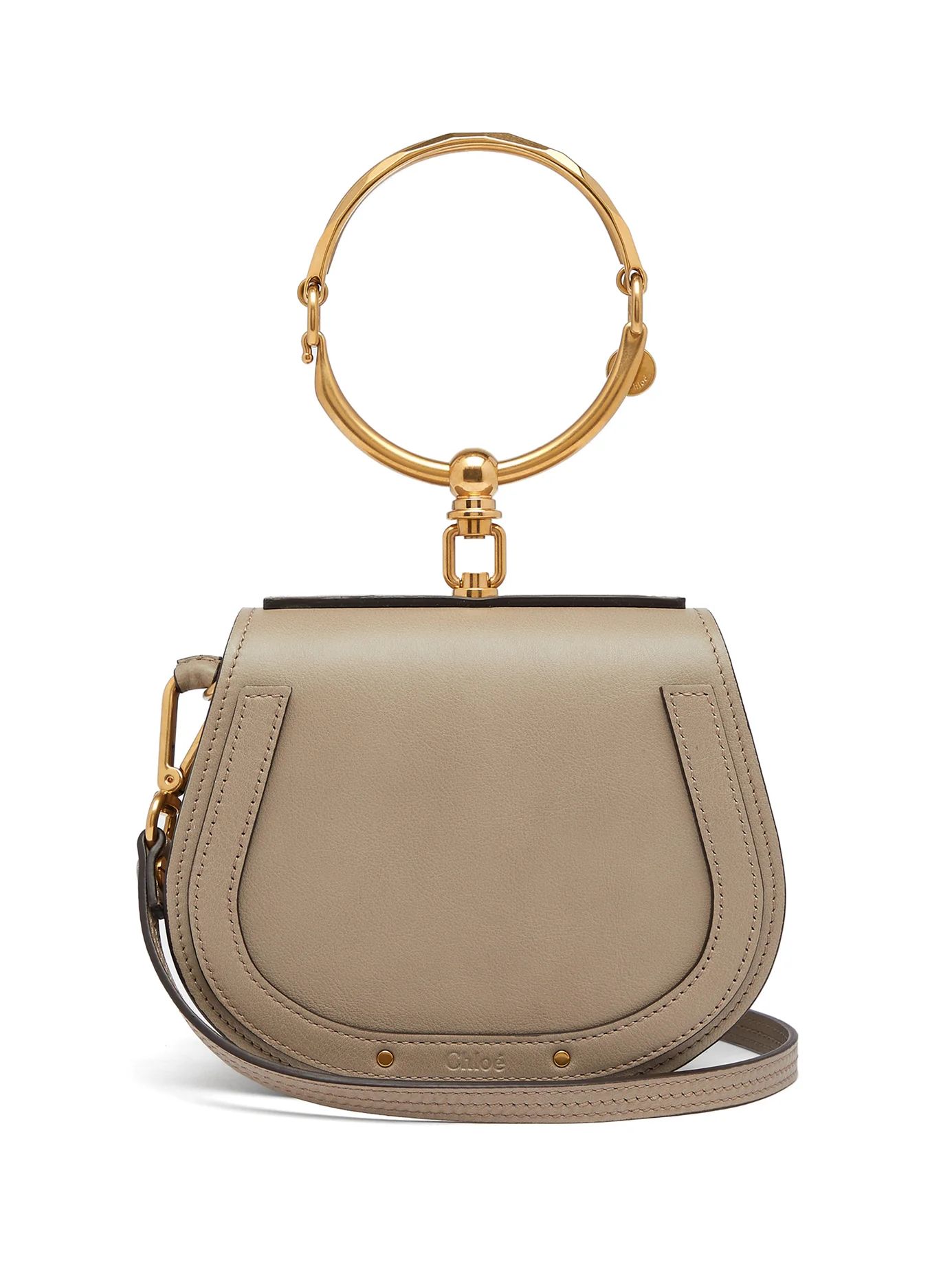 Nile small leather and suede cross body bag | Matches (US)