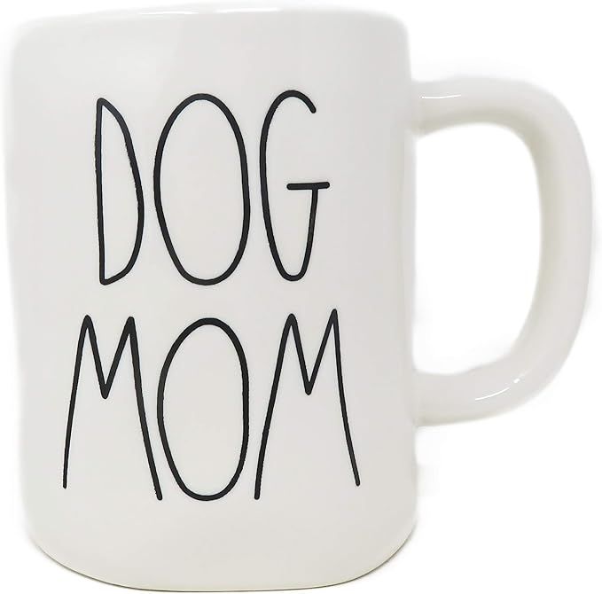 Rae Dunn by Magenta DOG MOM Ceramic LL Coffee Mug | Amazon (US)