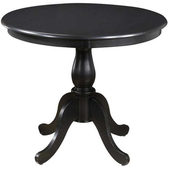 Carolina Chair & Table 3036T-AB Fairview Round Pedestal Dining Table, Antique Black - 36 in. | Walmart (US)