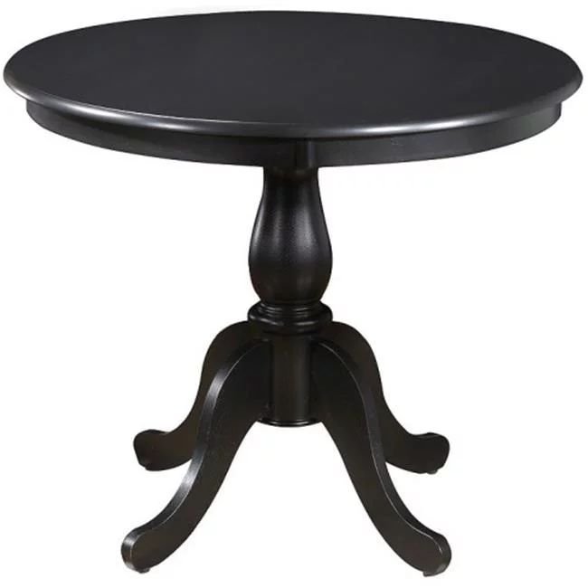 Carolina Chair & Table 3036T-AB Fairview Round Pedestal Dining Table&#44; Antique Black - 36 in. ... | Walmart (US)