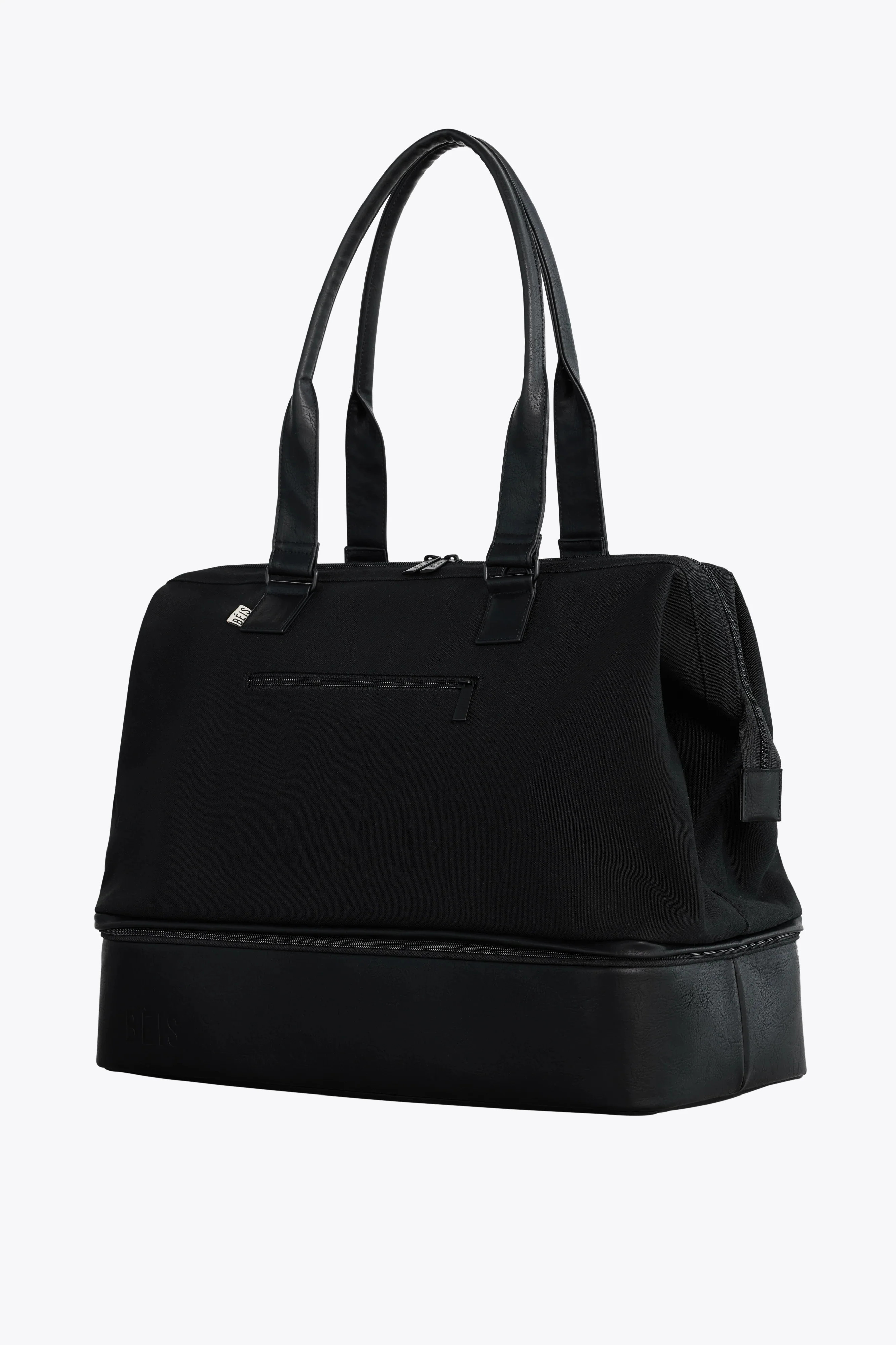 BÉIS 'The Weekender' in Black - Black Travel Bag & Overnight Bags | BÉIS Travel