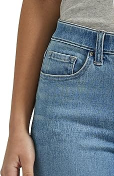 Women's Ultra Lux Mid-Rise Demi Boot Crop Capri Jean | Amazon (US)