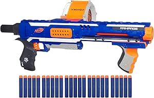 NERF Rampage N-Strike Elite Toy Blaster with 25 Dart Drum Slam Fire for Kids, Teens, & Adults (Am... | Amazon (US)