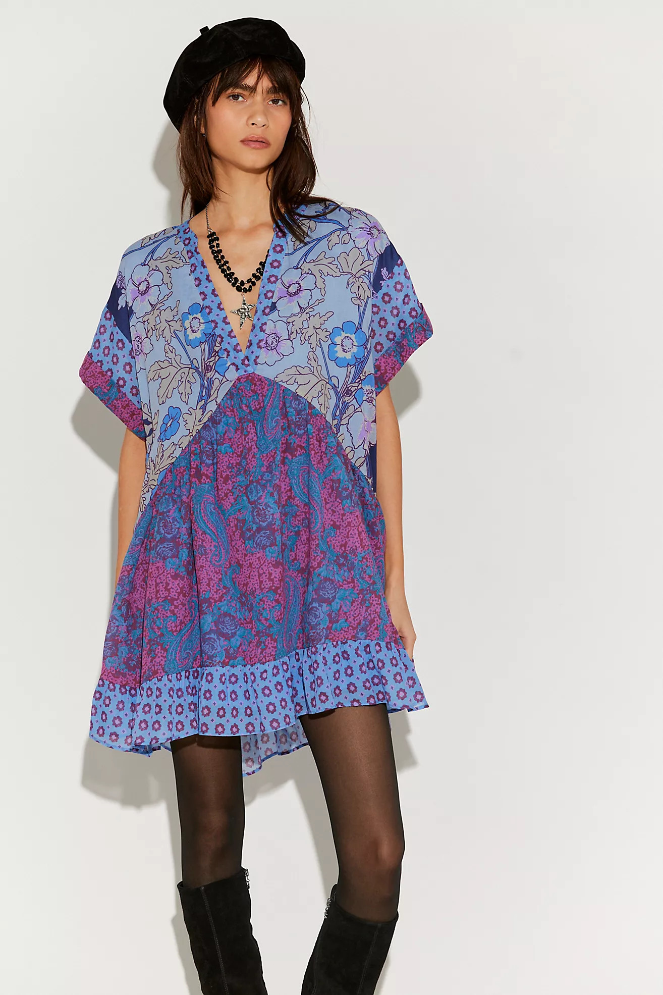 Printed Agnes Dress | Free People (Global - UK&FR Excluded)