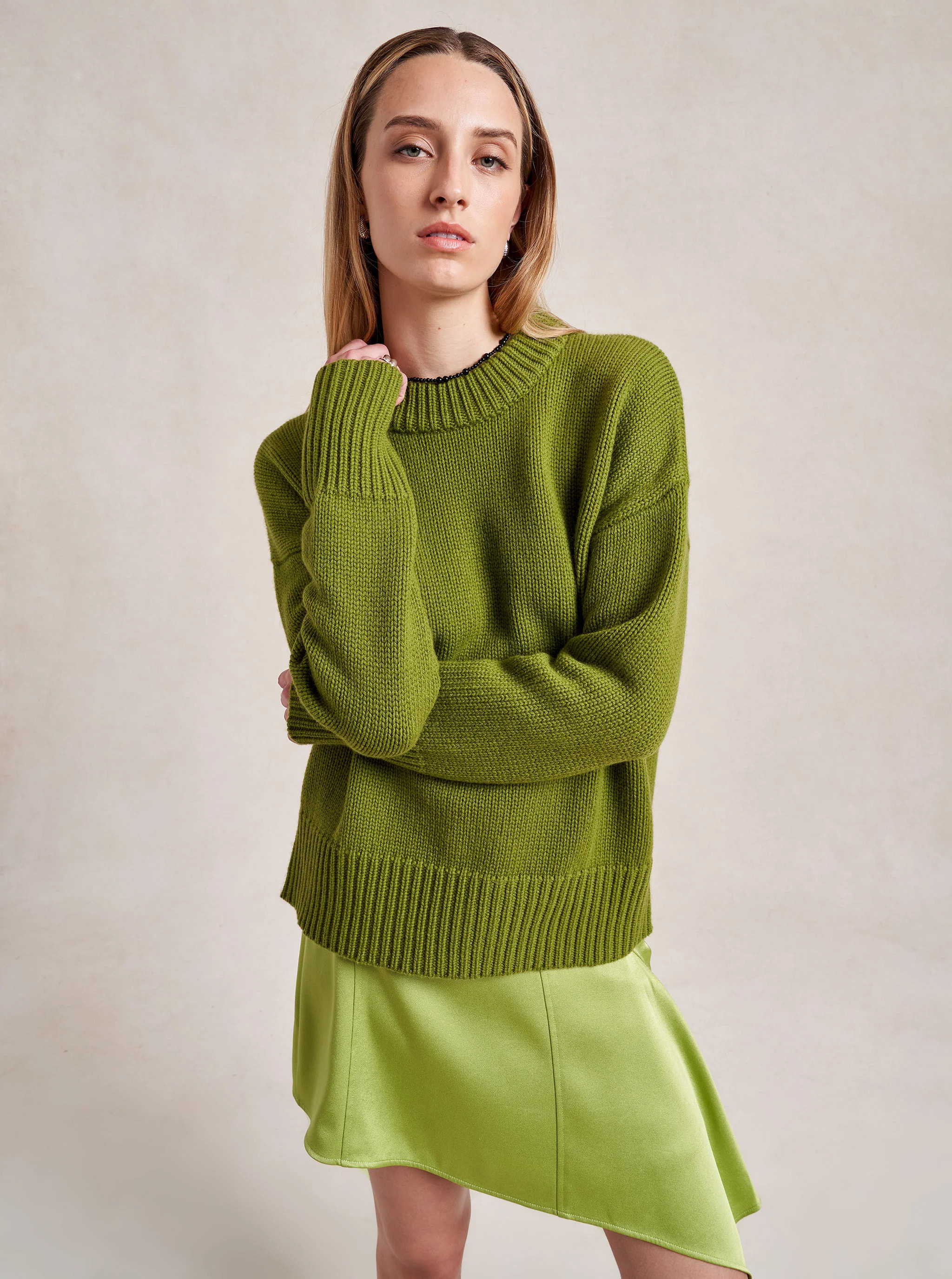 Solid Marin Sweater | La Ligne