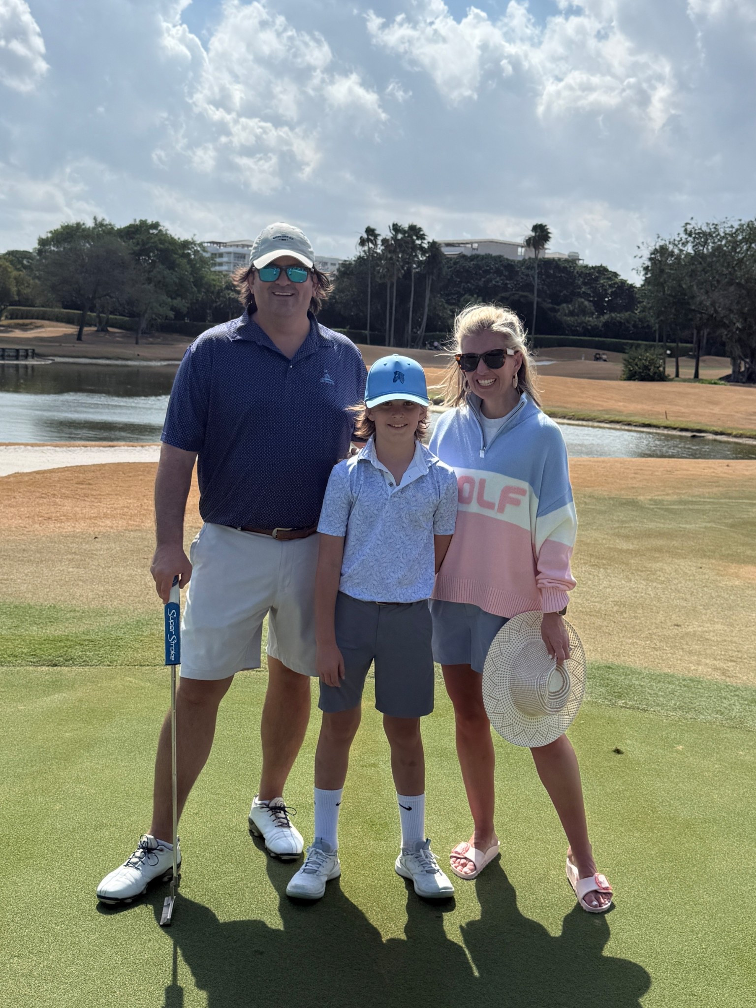 Emergency outfit change…JT texts they are on the green outside of our room! Could my sweater be more perfect?!? 

#LTKmomlife #LTKKids #LTKTravel