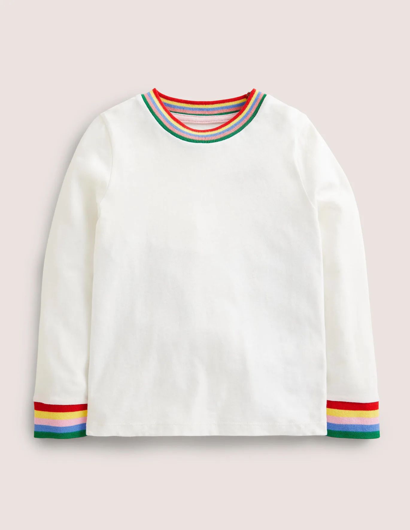 Rainbow Rib Slub T-Shirt | Boden (US)
