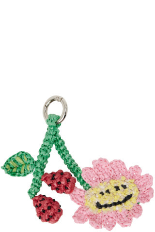 멀티컬러 패시에이션 플라워 키링 | SSENSE