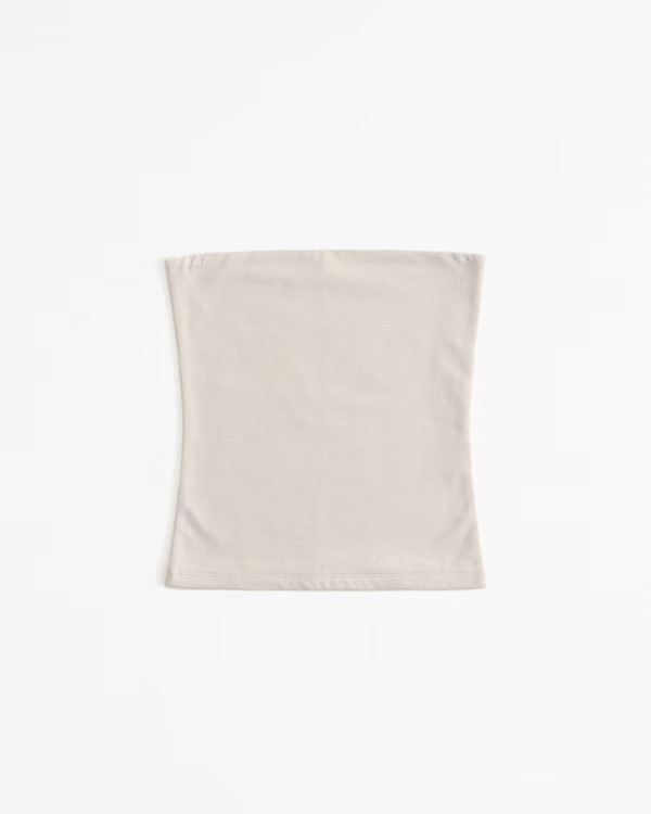 Cotton-Blend Seamless Fabric Tube Top | Abercrombie & Fitch (US)