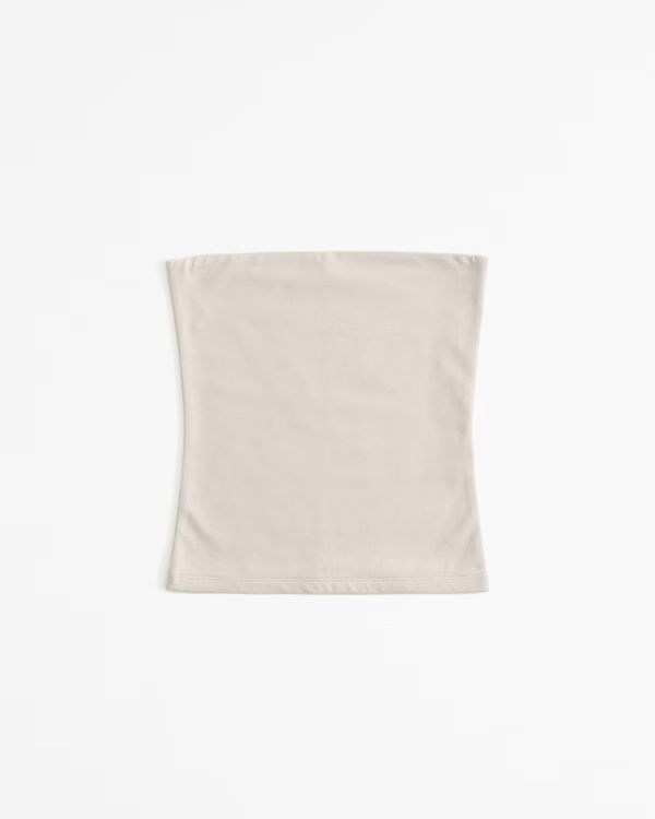 New!Online ExclusiveCotton-Blend Seamless Fabric Tube Top | Abercrombie & Fitch (US)