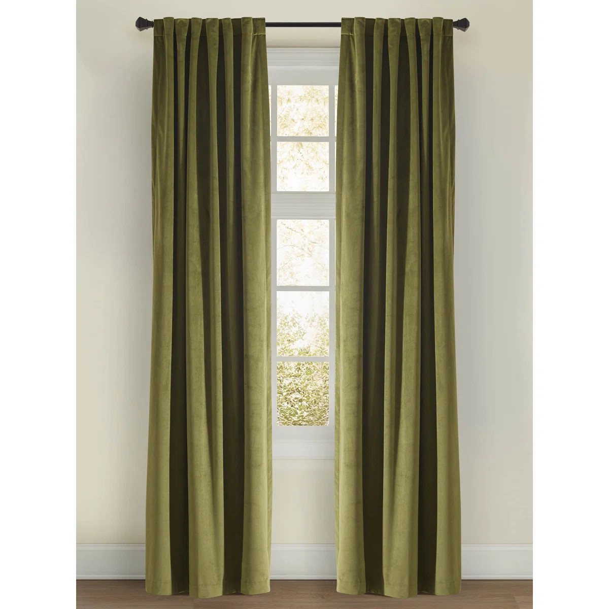 EmdeeCamden Velvet Drapery Panel | Perigold