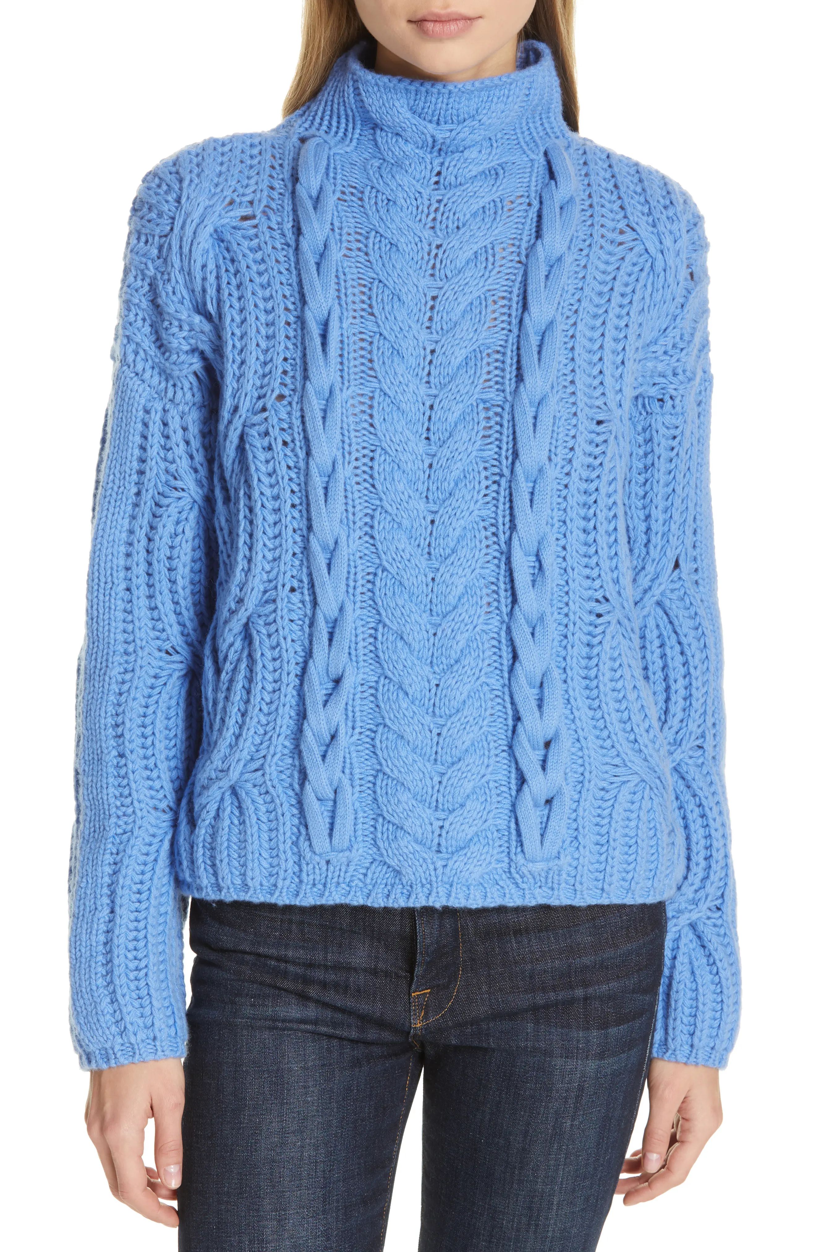 Mix Cable Wool & Cashmere Sweater | Nordstrom