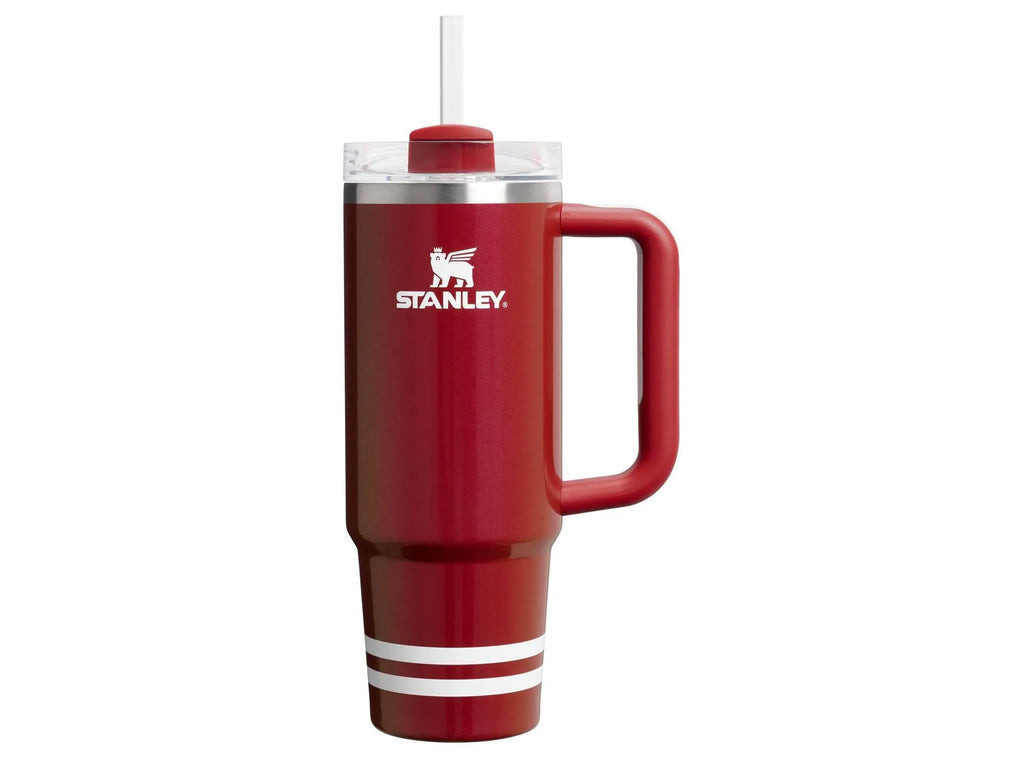 Stanley 30 Oz Stainless Steel H2.0 Flowstate Quencher Tumbler - Heritage Red | REBEL (formerly Rebelstork)