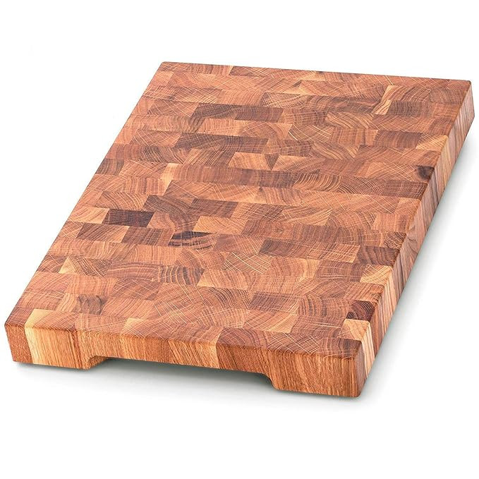 End Grain Wood cutting board - Wood Chopping block - Large cutting board 16 x 12 Kitchen butcher ... | Amazon (US)