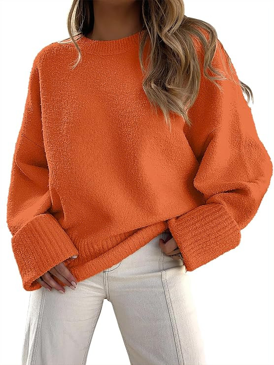 ANRABESS Women Oversized Knit Sweaters 2026 Fall Fashion Outfits | Amazon (US)