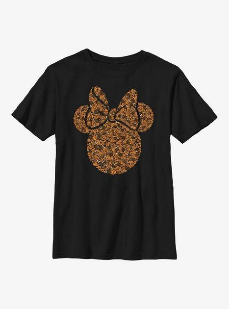 Disney Minnie Mouse Halloween Pumpkin Fill Youth T-Shirt | BoxLunch