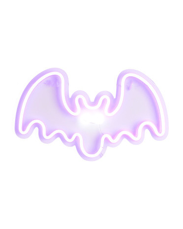 Led Neon Bat Sign | Halloween | Marshalls | Marshalls