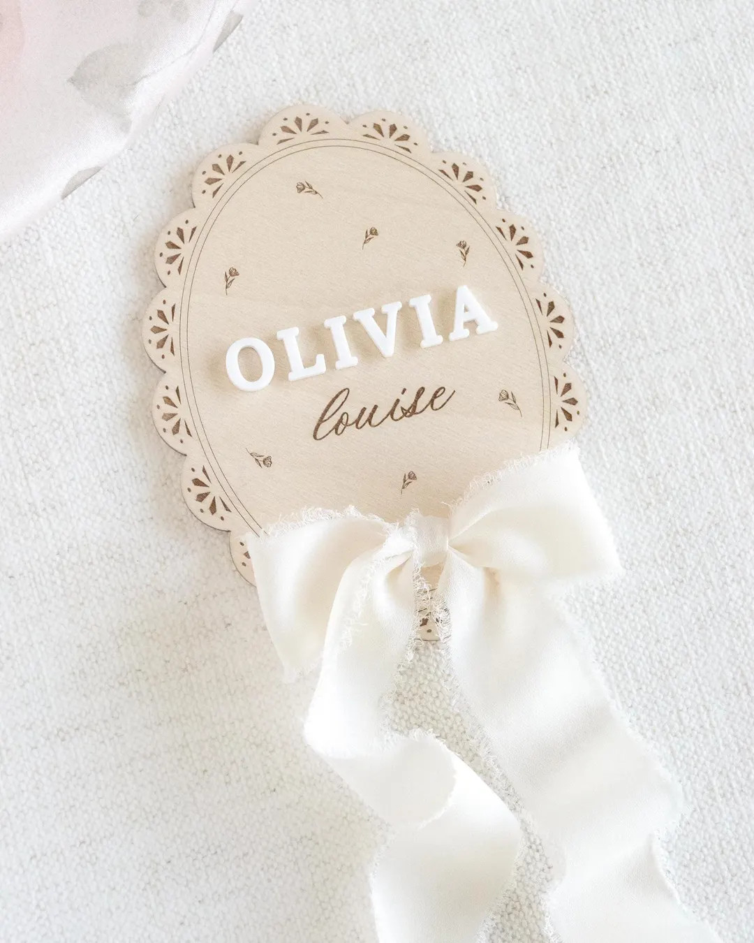 Personalized Baby Name Hospital Birth Announcement Sign: Newborn Photo Prop, Nursery Decor Keepsa... | Etsy (US)