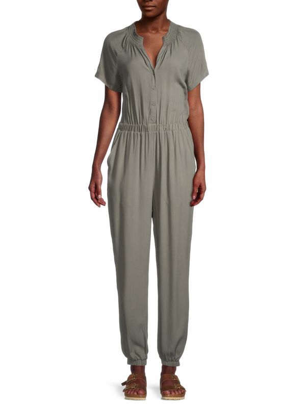 Twill Jogger Jumpsuit | Saks Fifth Avenue OFF 5TH