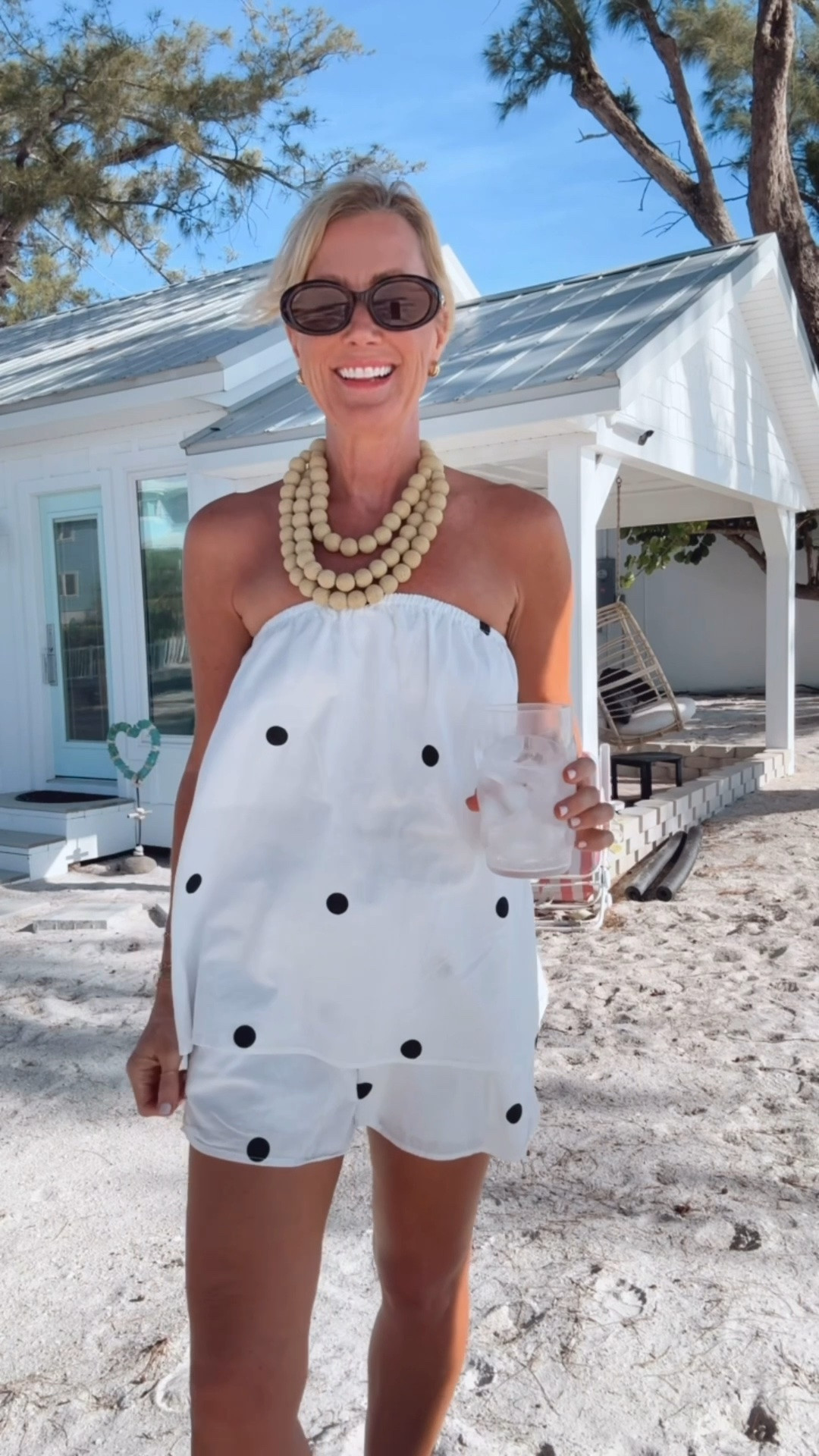 Fun cotton set for vacation!

Size: small (I washed & dried it to shrink a bit)