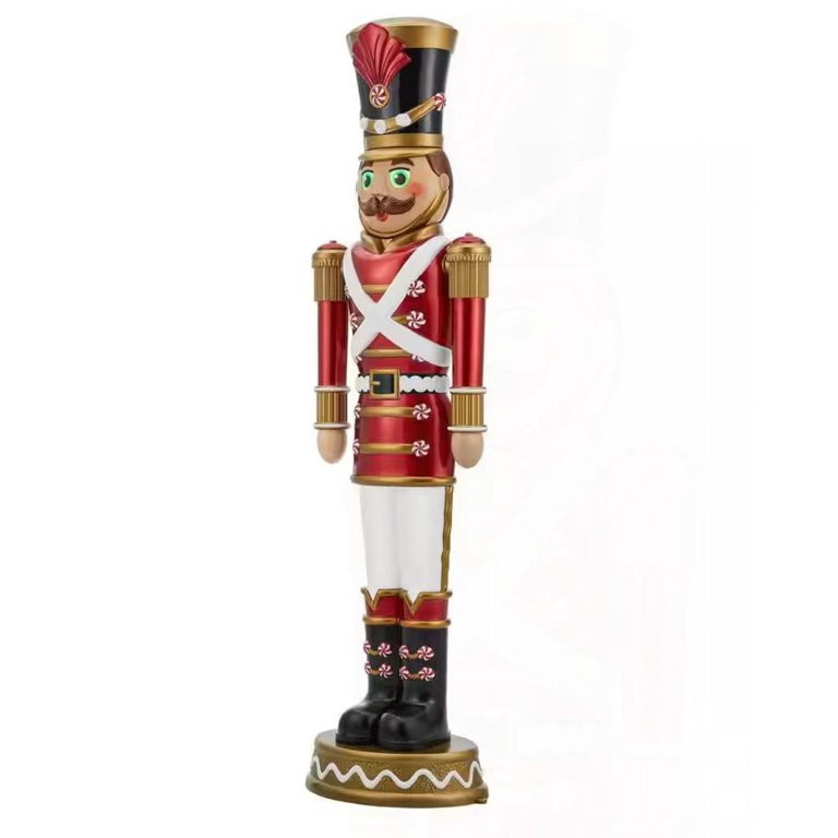 Animated Candy Nutcracker Blow Mold, 75 in, | Walmart (US)