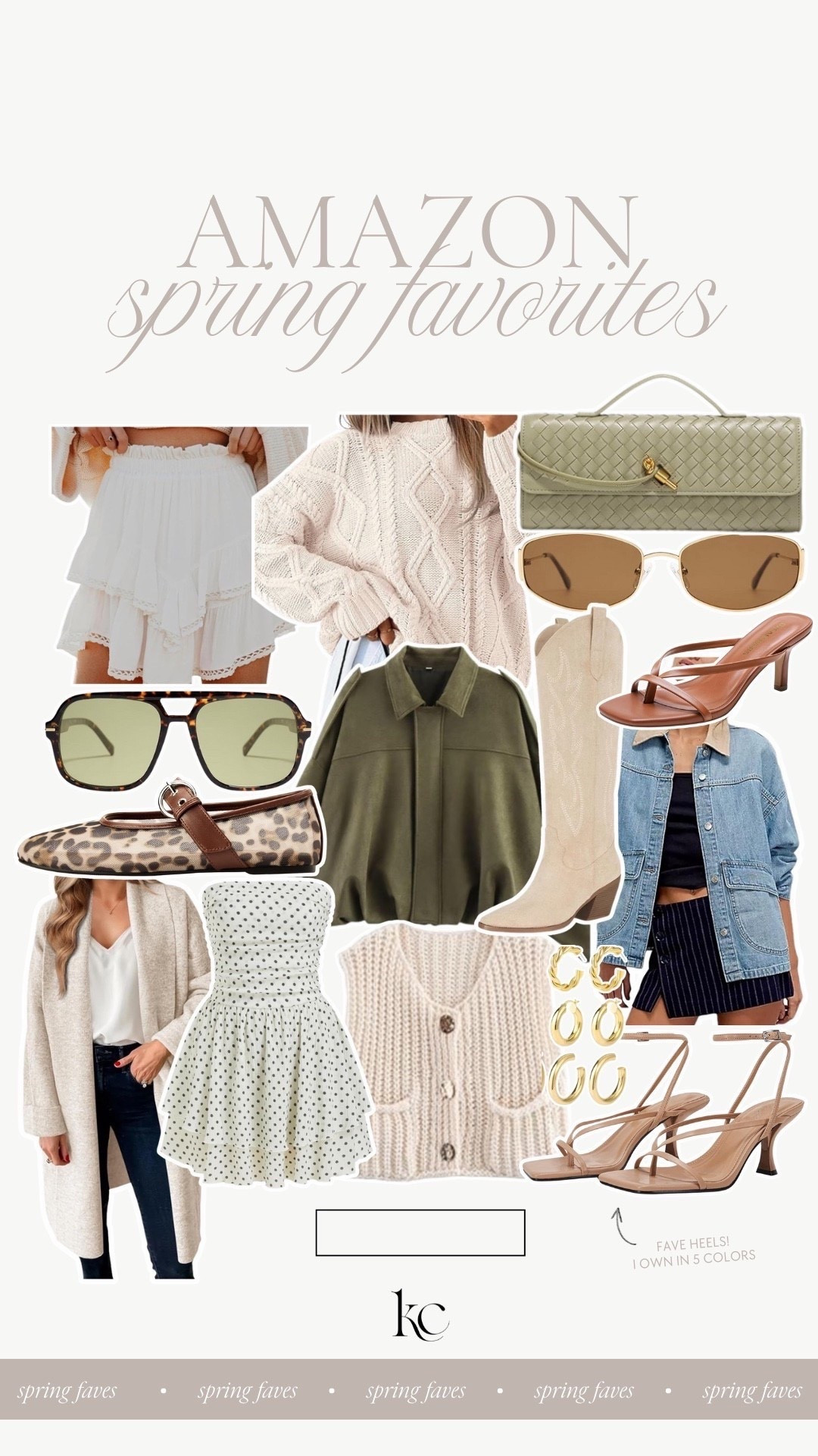 Amazon spring favorites 💐📦🤍 a ton of these are included in the Amazon big spring sale too! 

Amazon fashion 
Amazon style
Spring outfits
Spring style
Spring accessories 
Amazon accessories 
Amazon sunglasses 
Spring dress
Spring jacket 

#LTKootd #LTKSaleAlert #LTKSeasonal