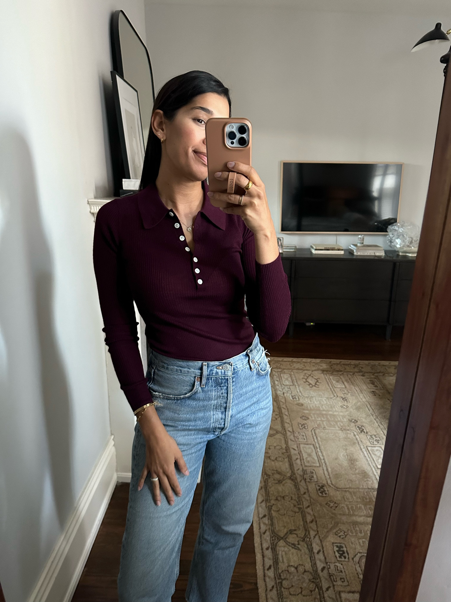 Outfit from tonight’s reel! You can use my Everlane code on this adorable crew sweater. 

LOWSTOLUXE10 for returning customers 
LOWSTOLUXE20 for new customers 

Runs TTS, if between size down  

#LTKsalealert #LTKHoliday #LTKstyletip