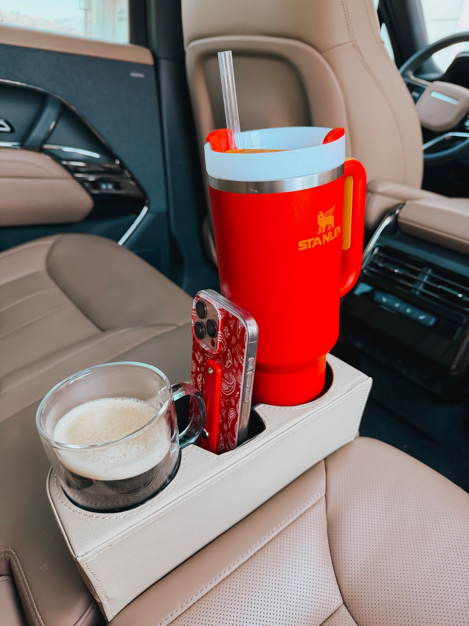Travel requires space for everyone's stuff, especially our emotional support water bottles! This car cup holder adds the extra storage we need!

#LTKTravel