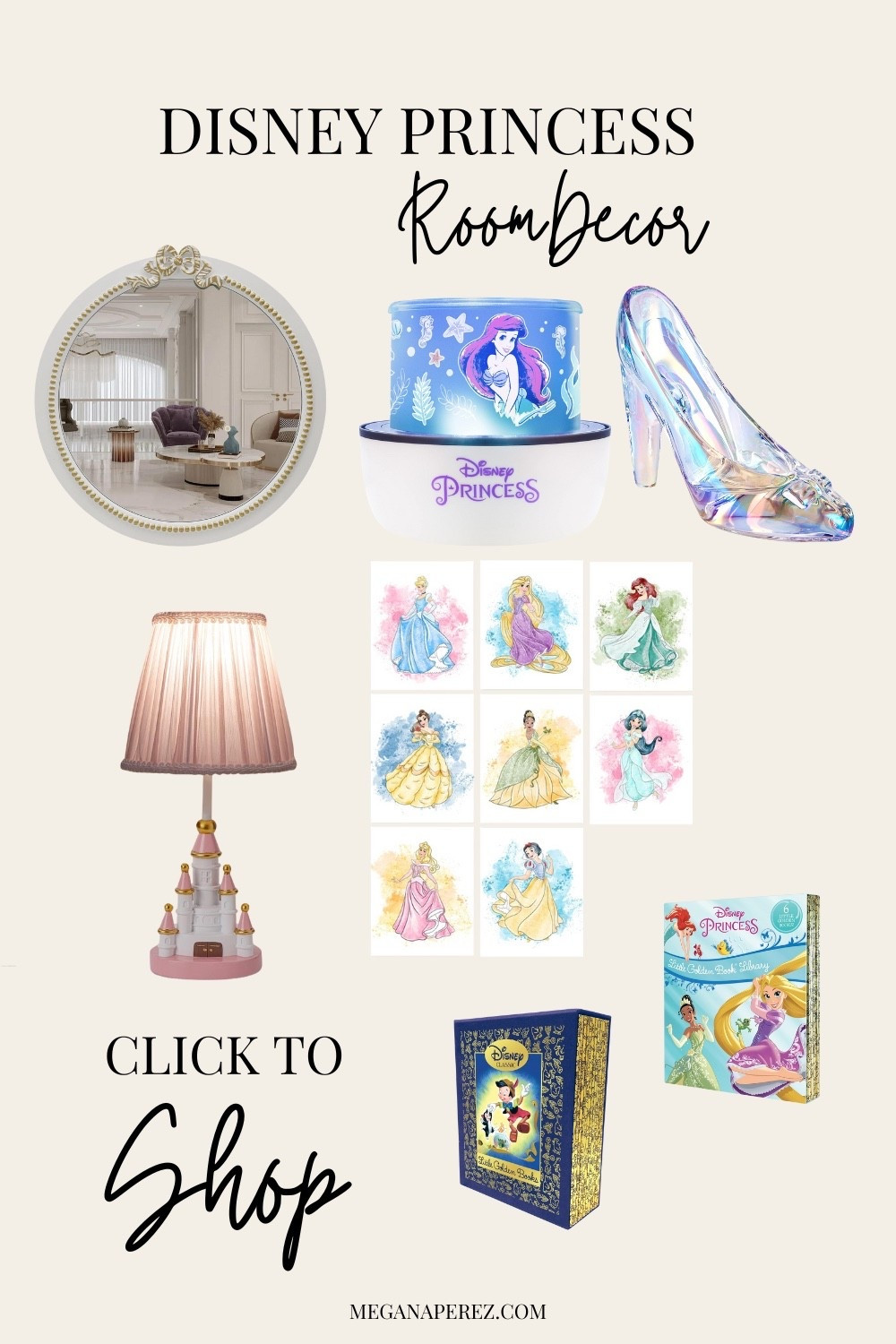 Transform your little one’s room into a royal retreat with Disney Princess-inspired decor! From a castle lamp and Ariel nightlight to watercolor princess art and storybooks, these dreamy Amazon finds make the perfect finishing touches.
#DisneyPrincessDecor #PrincessRoomIdeas #KidsRoomInspo #AmazonFinds #GirlsRoomDecor 

#LTKSeasonal #LTKKids