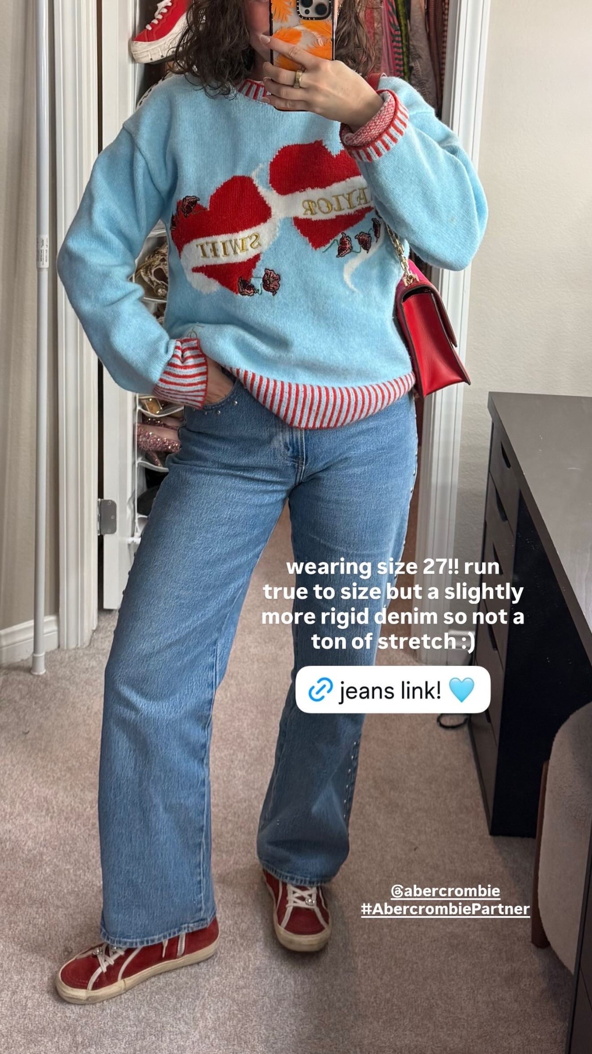cute + casual winter ootd 😚 these jeans from Abercrombie are a great staple for your wardrobe! 

#LTKootd #LTKPetite #LTKgrwm