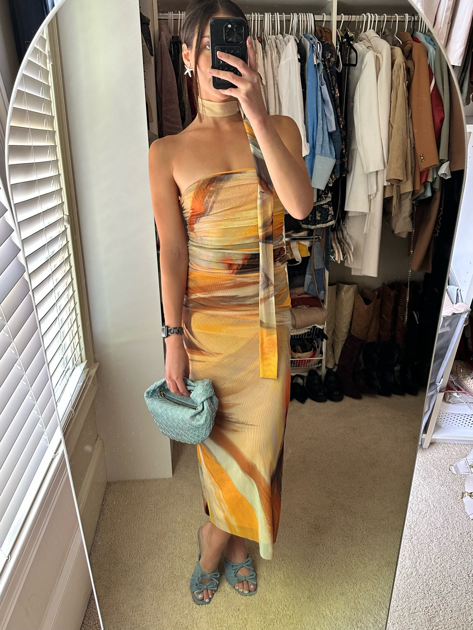 wedding guest dress, guest outfit 

This is actually a two piece set from Zara, but linking similar options!