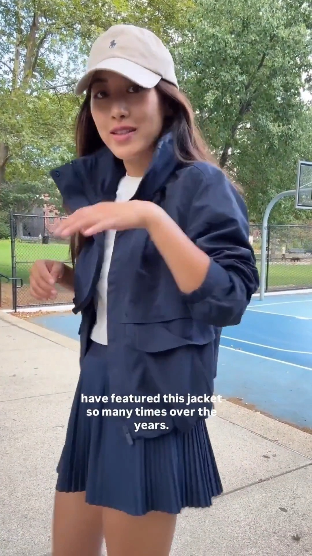 On sale: favorite atheisure jacket sz 2 + pleated skort sz 2. 

Some useful features:
- water resistant
- hood folds into the collar
- lots of pockets with secure zipper 
- bottom can be cinched for a different look

- Lululemon pleated skort size 2. I always size up in this brand. Machine wash cold and air dry, the pleats stay perfectly intact

- Cropped tee in xxs. Also love the cates tee on sale which is more lightweight 

- Adidas handball spezial sneakers 5 but runs big 

active jacket, rain jacket, travel style, airport outfits, tennis, school pickup, busy mom looks

#LTKTravel #LTKPetite #LTKSaleAlert