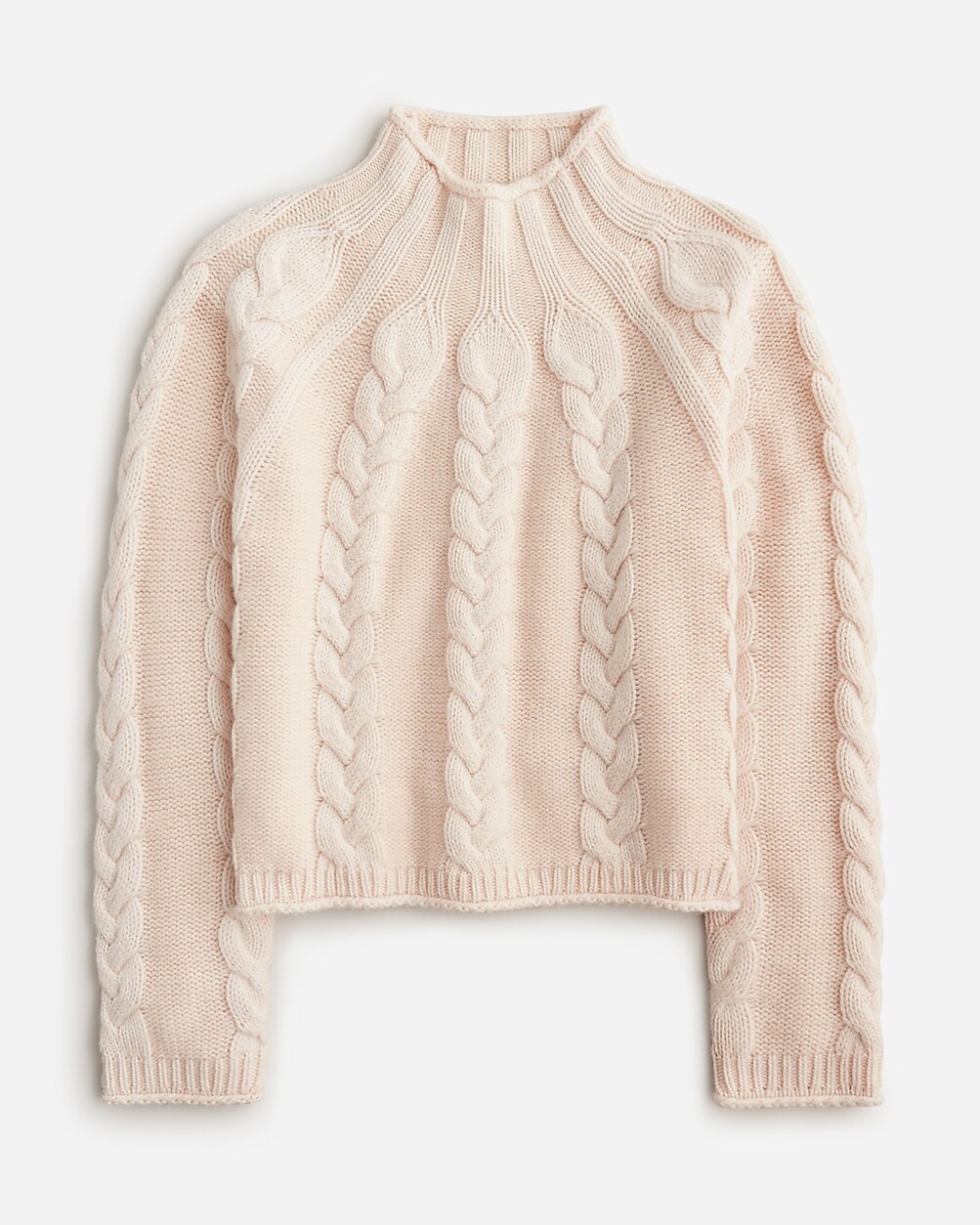 Collection cashmere cable-knit Rollneck™ sweater | J. Crew US