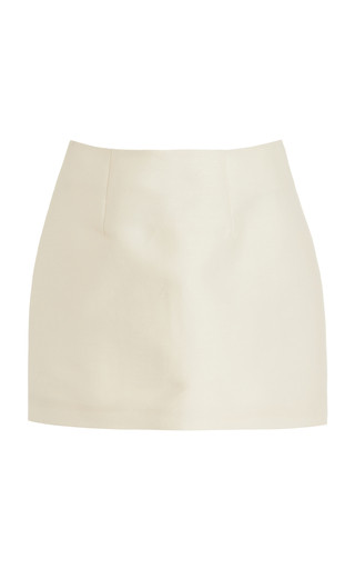 Wool-Silk Mini Skirt | Moda Operandi (Global)