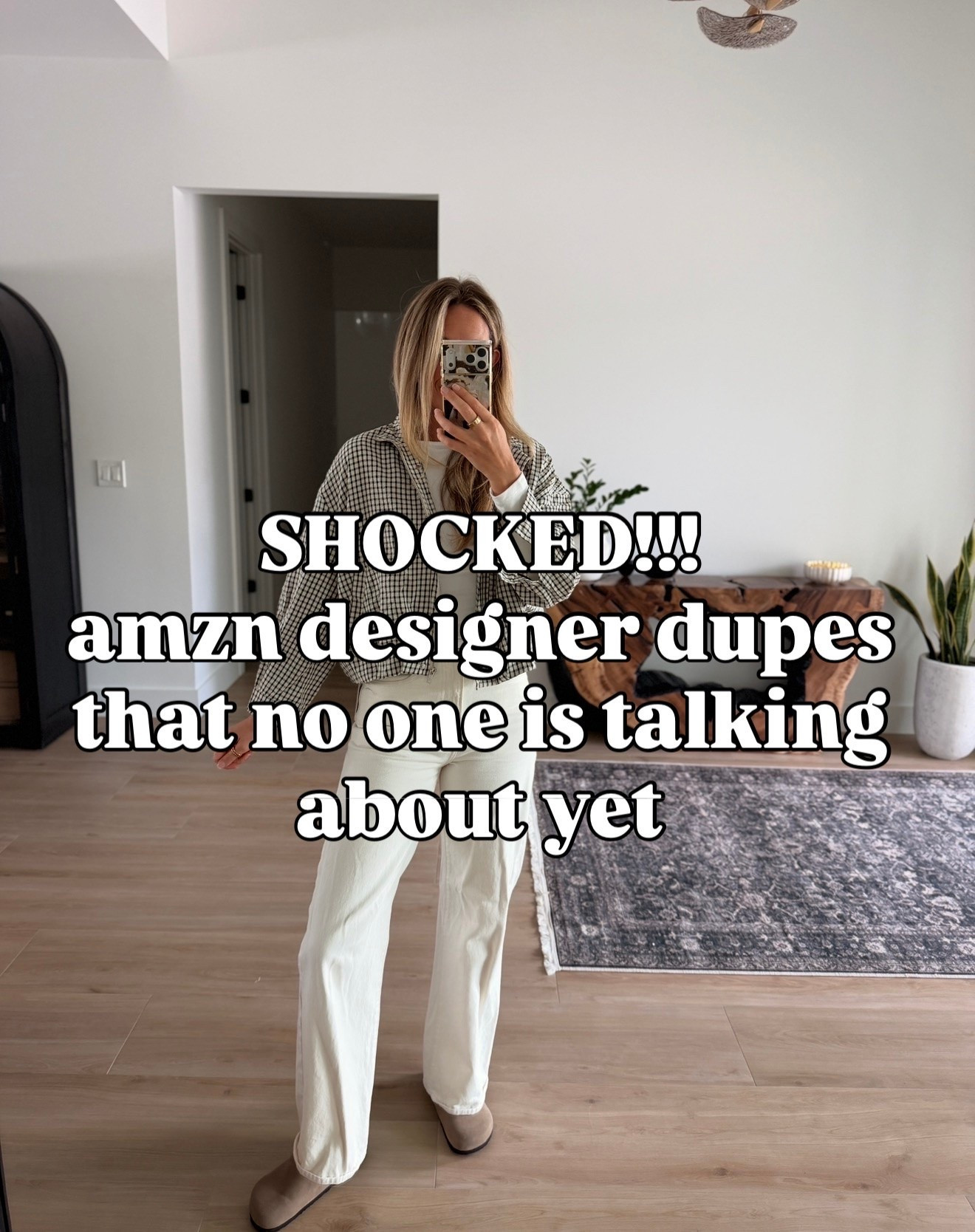 Designer dupe from Amazon

#LTKmomlife #LTKSaleAlert #LTKootd