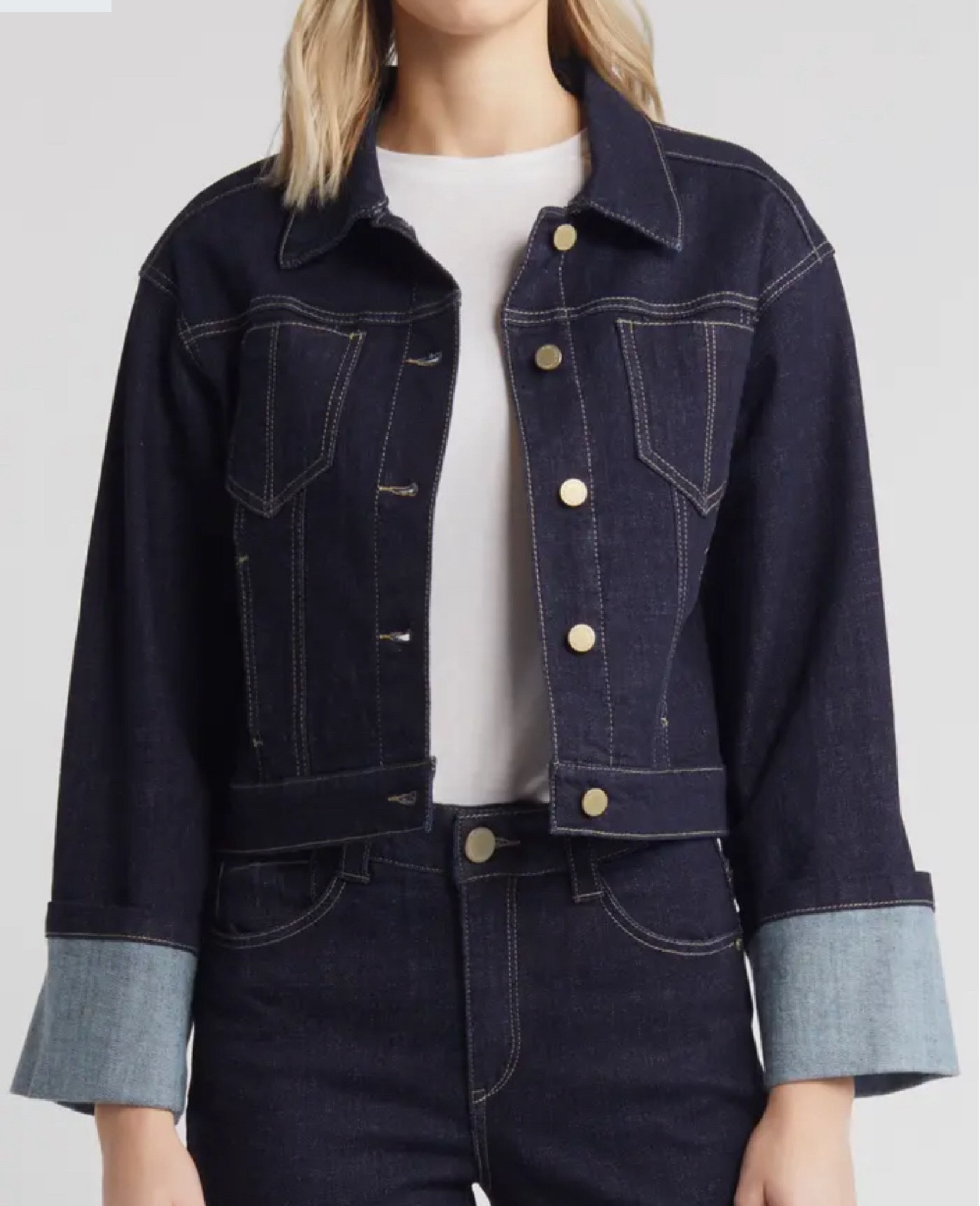 💛Nordstrom sale 💛 

Wit and wisdom denim jacket with large cuff  so very cute! And fits tts 

This cutie is still in stock and I am shocked! Under $70

Grab it 

#LTKFindsUnder100 #LTKStyleTip #LTKxNSale