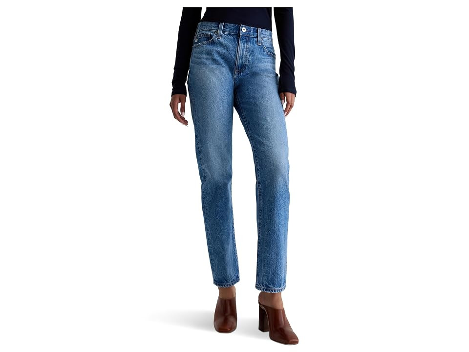 AG Jeans The Boyfriend Mid Rise Relaxed Fit In Candid Women's Jeans Candid : 29 31, Cotton/Denim | Zappos